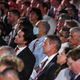 Attendees at the Trump acceptance speech at the Republican National Convention on the South Lawn of the White House on Aug. 27, 2020.
